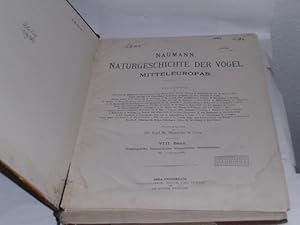 Bild des Verkufers fr Naturgeschichte der Vgel Mitteleuropas. 8. Band. (Regenpfeifer, Stelzenlufer, Wassertreter, Strandlufer). Mit 28 Chromotafeln. zum Verkauf von Der-Philo-soph