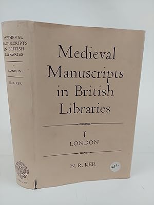 Seller image for MEDIEVAL MANUSCRIPTS IN BRITISH LIBRARIES VOLUME 1 [THIS VOLUME ONLY] for sale by Second Story Books, ABAA