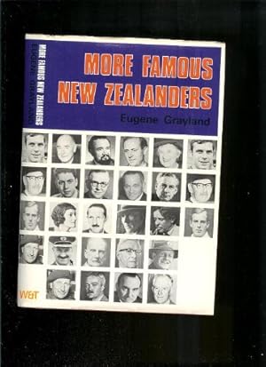 Imagen del vendedor de More Famous New Zealanders a la venta por WeBuyBooks