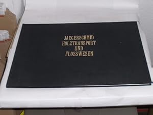 Abbildungen zu Jägerschmids Handbuch für Holztransport und Flosswesen. Flösserei. 16 von 35 litho...