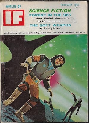 Bild des Verkufers fr IF Worlds of Science Fiction: February, Feb. 1967 ("The Iron Thorn") zum Verkauf von Books from the Crypt