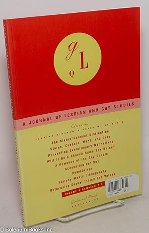 Imagen del vendedor de GLQ: a journal of lesbian and gay studies; vol. 3, #2-3 a la venta por Bolerium Books Inc.