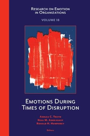 Seller image for Emotions During Times of Disruption for sale by GreatBookPrices