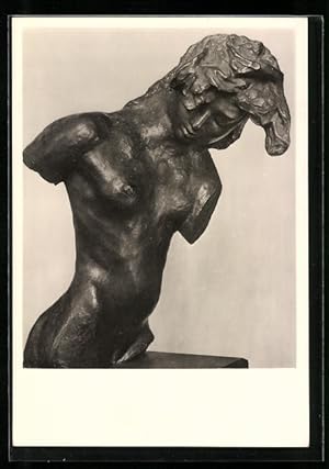 Seller image for Ansichtskarte Die Meister, Studie von Auguste Rodin for sale by Bartko-Reher