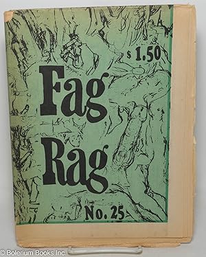 Seller image for Fag Rag #25 for sale by Bolerium Books Inc.