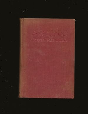 Acting: The First Six Lessons (Earliest Printing for sale on Internet)