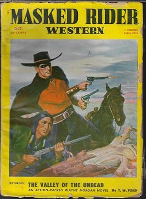 Image du vendeur pour MASKED RIDER WESTERN: October, Oct. 1951 mis en vente par Books from the Crypt