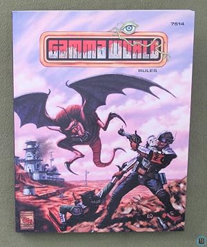 Imagen del vendedor de GAMMA WORLD Game Rules Book REPRINT (Fourth 4th edition) RPG a la venta por Wayne's Books