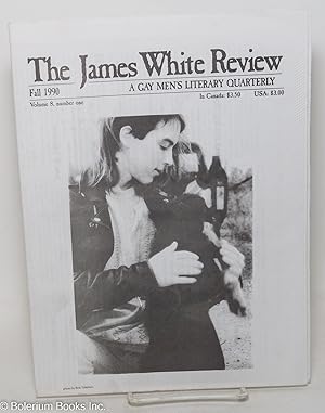 Bild des Verkufers fr The James White Review: a gay men's literary quarterly; vol. 8, #1, Fall 1990 zum Verkauf von Bolerium Books Inc.