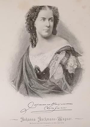 Johanna Jachmann Wagner,opera singer