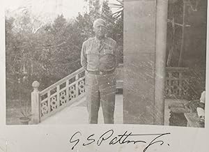 General George S. Patton Signed Photograph.