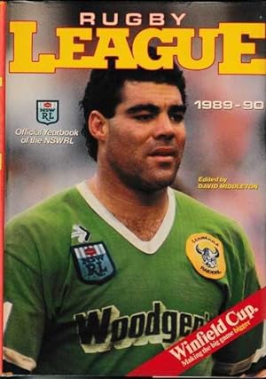 Seller image for Rugby League 1989-90: Official Yearbook of the NSWRL for sale by Goulds Book Arcade, Sydney