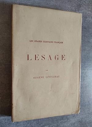 Imagen del vendedor de Lesage. a la venta por Librairie Pique-Puces