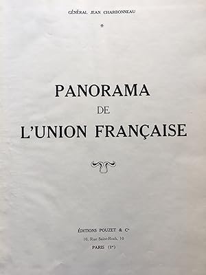 Bild des Verkufers fr Panorama de l'Union franaise. zum Verkauf von les routes du globe