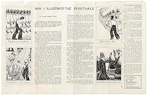 Seller image for [Offprinted Broadside]: Why I Illustrate the Spirituals for sale by Between the Covers-Rare Books, Inc. ABAA