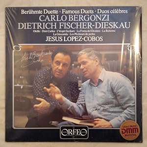 Imagen del vendedor de Berhmte Duette [LP]. a la venta por KULTur-Antiquariat