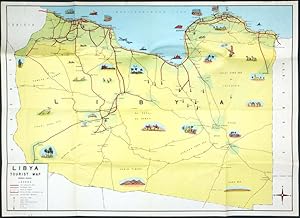 Libya Tourist Map