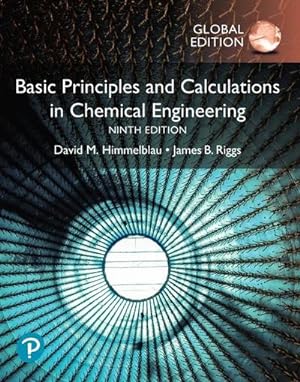 Bild des Verkufers fr Basic Principles and Calculations in Chemical Engineering, Global Edition zum Verkauf von AHA-BUCH GmbH