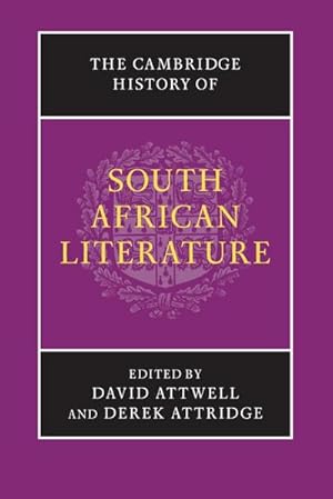 Image du vendeur pour The Cambridge History of South African Literature mis en vente par AHA-BUCH GmbH