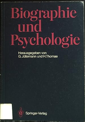 Seller image for Biographie und Psychologie. for sale by books4less (Versandantiquariat Petra Gros GmbH & Co. KG)