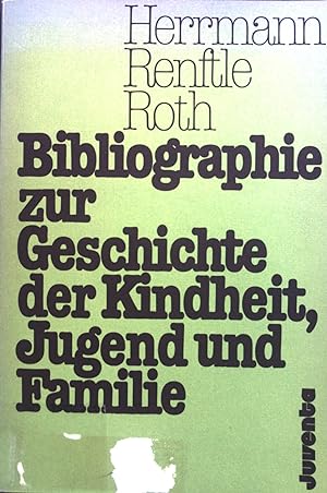 Seller image for Bibliographie zur Geschichte der Kindheit, Jugend und Familie. for sale by books4less (Versandantiquariat Petra Gros GmbH & Co. KG)