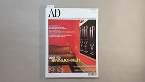 Imagen del vendedor de AD Architectural Digest, die schnsten Huser der Welt; Nr. 29, Dezember/Januar, 1/2001/2002; Zeit fr Sinnlichkeit a la venta por Gebrauchtbcherlogistik  H.J. Lauterbach