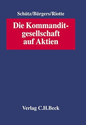 Seller image for Die Kommanditgesellschaft auf Aktien for sale by Studibuch