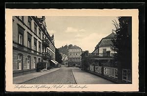 Ansichtskarte Kyllburg / Eifel, Blick in die Hochstrasse mit Hotel zum Stern