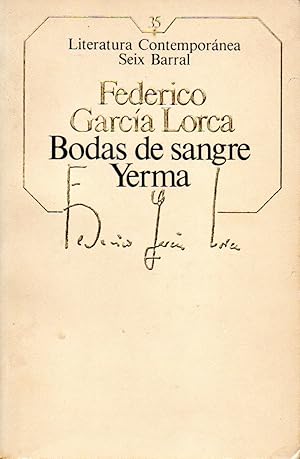 BODAS DE SANGRE / YERMA