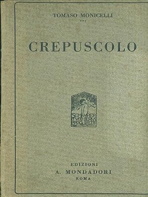 Immagine del venditore per Crepuscolo venduto da Librodifaccia