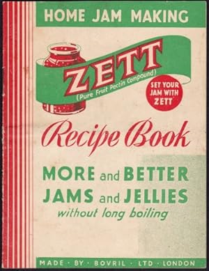 Seller image for Home Jam Making Recipe Book. c.1938. for sale by Janet Clarke Books ABA