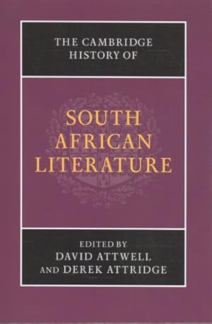 Bild des Verkufers fr Cambridge History of South African Literature zum Verkauf von GreatBookPrices