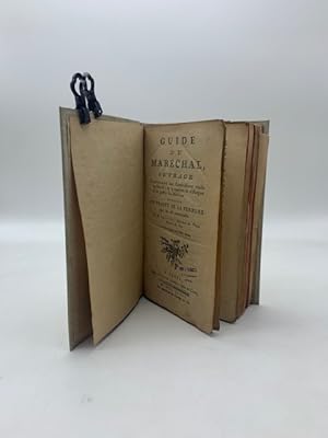 Imagen del vendedor de Guide du Marechal. Ouvrage contenant une connoissance exacte du Cheval.la maniere de distinguer et de guerir les maladies a la venta por Coenobium Libreria antiquaria