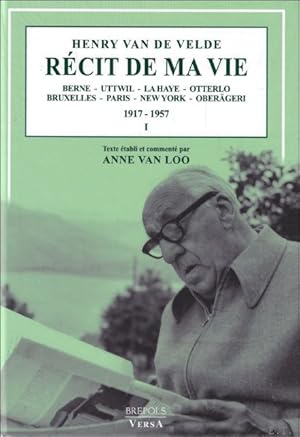 Bild des Verkufers fr Henry van de Velde. R cit de ma vie, 1917-1957 - Texte tabli et comment par Anne Van Loo / 2 vols. zum Verkauf von BOOKSELLER  -  ERIK TONEN  BOOKS