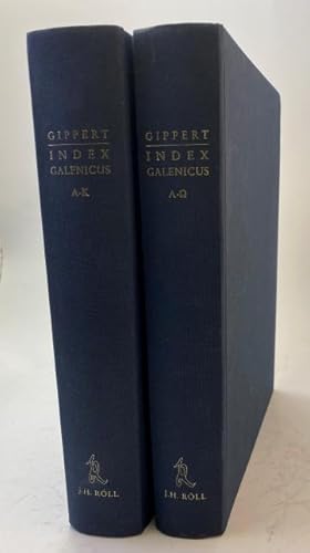 Index Galenicus. Wortformenindex zu den Schriften Galens. 1-2.