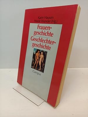 Seller image for Frauengeschichte--Geschlechtergeschichte. (= Geschichte und Geschlechter, herausgegeben von Gisela Bock, Karin Hausen und Heide Wunder, Band 1).") for sale by Antiquariat Langguth - lesenhilft