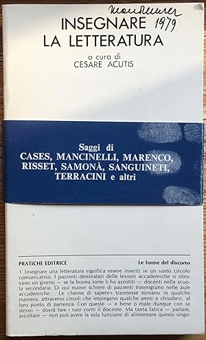 Insegnare la letteratura