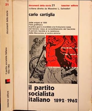 Immagine del venditore per Il partito socialista italiano 1892-1962. venduto da Libreria La Fenice di Pietro Freggio