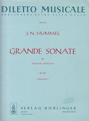 Grande Sonate, Op.104 for Cello & Piano