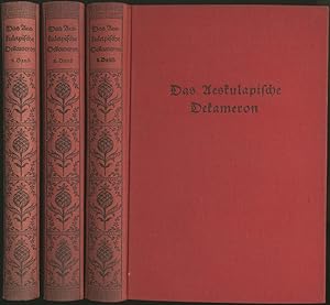 Das Äskulapische Dekameron. Ärzte, Apotheker und Medizinen in den Novellen und Schwänken bis 1600...