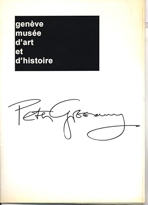 Seller image for Peter Greenway. Du cadrage au public. Pressemappe. for sale by Johann Nadelmann Antiquariat