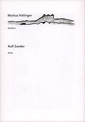 Bild des Verkufers fr Gedichte. Bilder: Rolf Zander. zum Verkauf von Antiquariat Reinhold Pabel