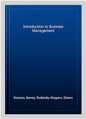 Seller image for Introduction to Business Management for sale by GreatBookPrices