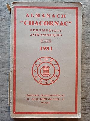 Almanach Chacornac - Éphémérides astronomiques - 50ème année - 1983