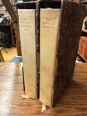THE FABLES OF JEAN DE LA FONTAINE, Translated Into English Verse by Edward Marsh.[two volumes, li...
