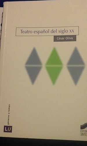 Seller image for TEATRO ESPAOL DEL SIGLO XX (Madrid, 2002) dedicatoria del autor for sale by Multilibro