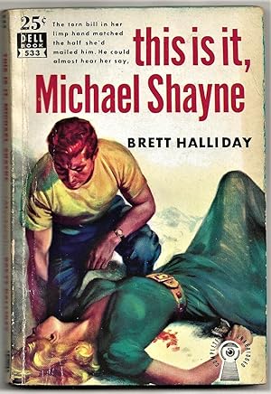 THIS IS IT MICHAEL SHAYNE: Double Murder in Miami **Dell Mapback #533**