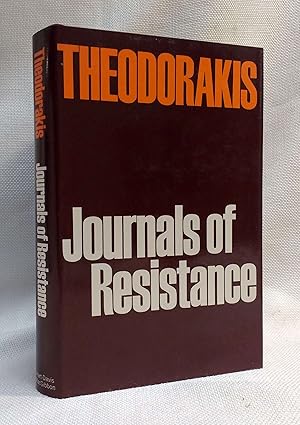 Bild des Verkufers fr Journals of Resistance zum Verkauf von Book House in Dinkytown, IOBA