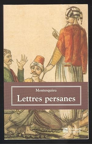 Bild des Verkufers fr Lettres persanes. Preface de Bruno Vincent. zum Verkauf von Versandantiquariat Markus Schlereth