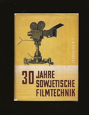 30 Jahre Sowjetische Filmtechnik (In German) (Theodore Bikel's book with his signature and bookpl...